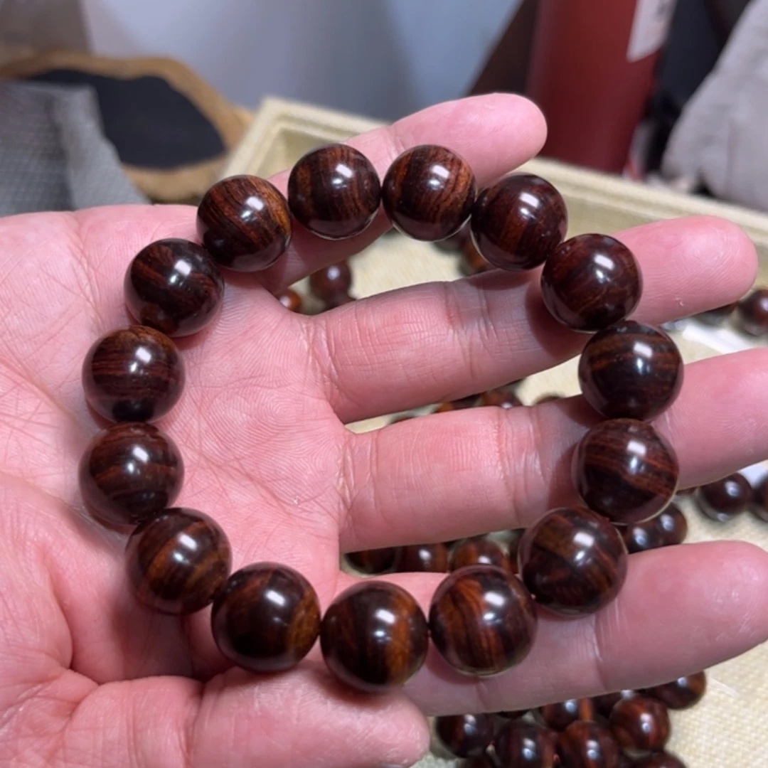 【闪购商品】黄花梨/降香黄檀手串/手链海南黄花梨老油梨1.5