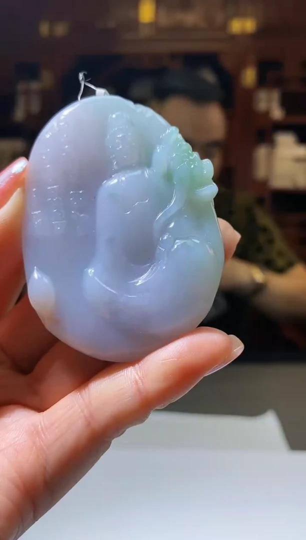 【闪购商品】定制翡翠未镶嵌0818/Y/观音