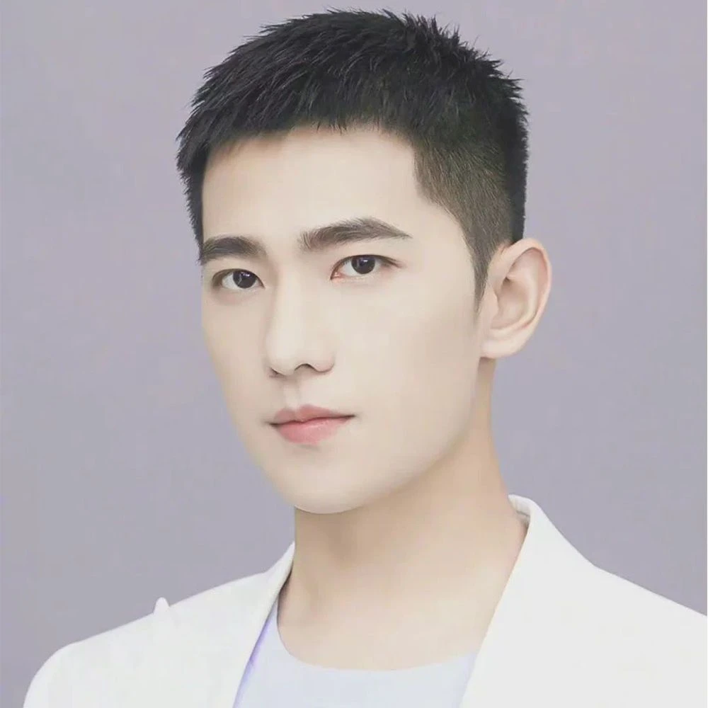 男士毛寸假发块帅气有气势显年轻隐形无痕透气男士毛寸假发补发块