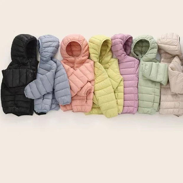【轻薄外套】儿童秋冬轻薄款外套加厚保暖外套