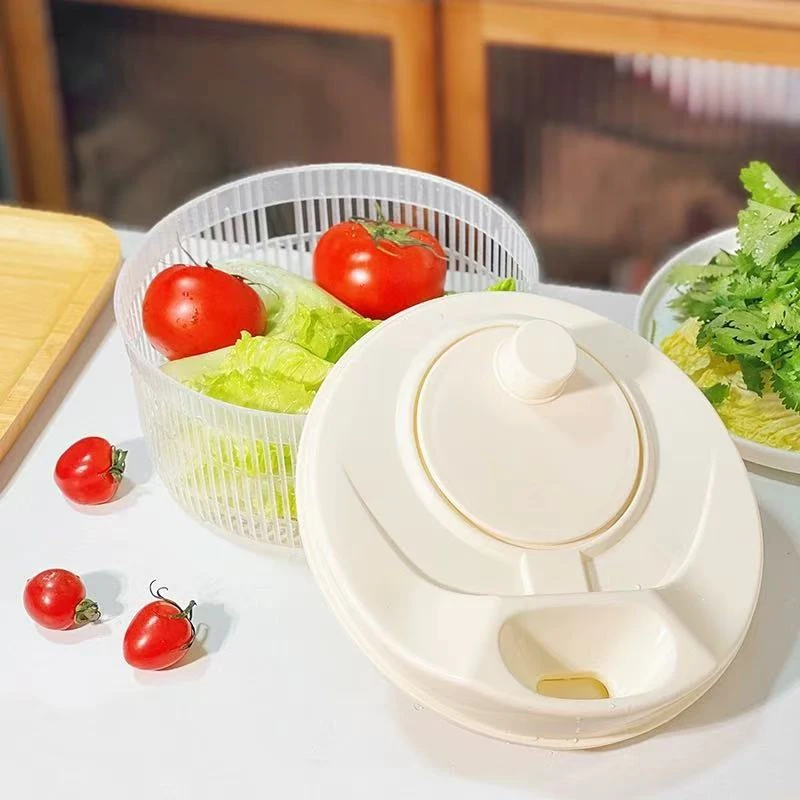 3007      快速沥水多功能果蔬沙拉菜篮脱水器