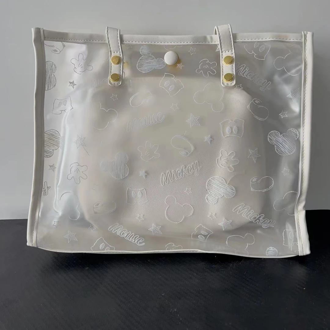 1291     透明果冻包大容量单肩包