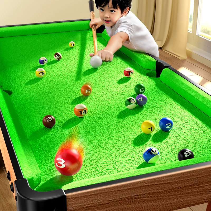 翔竣台球桌家用儿童小型桌面迷你桌亲子室内大号家庭桌球玩具