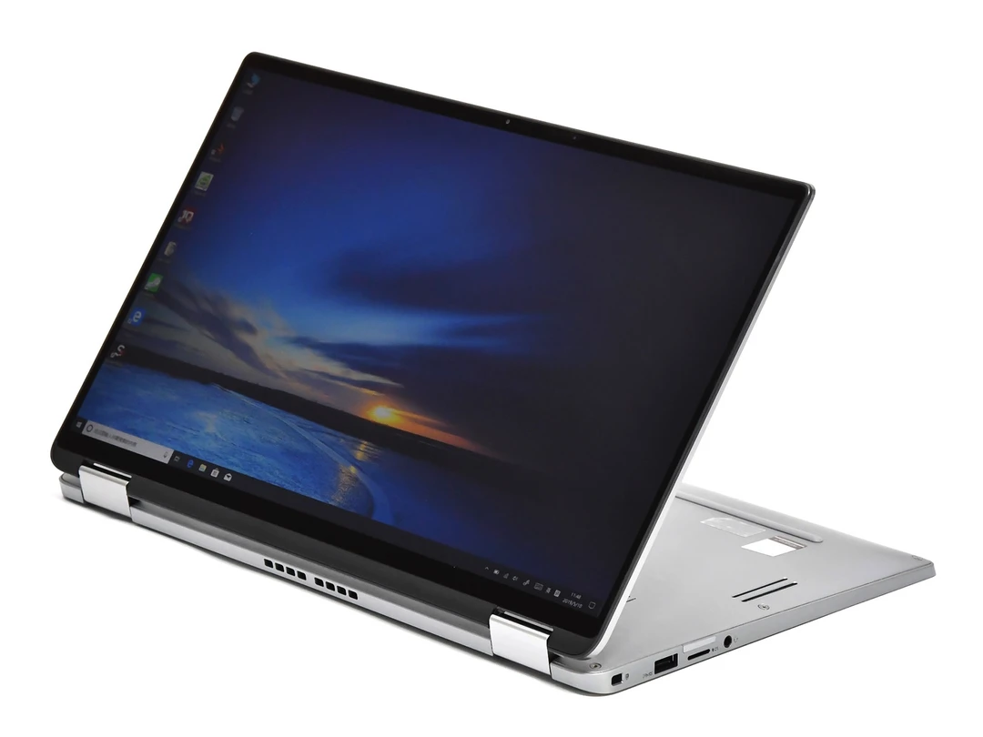 95新 Dell/戴尔 14寸7400二合一 微边框触摸屏 翻转笔记本 银白色