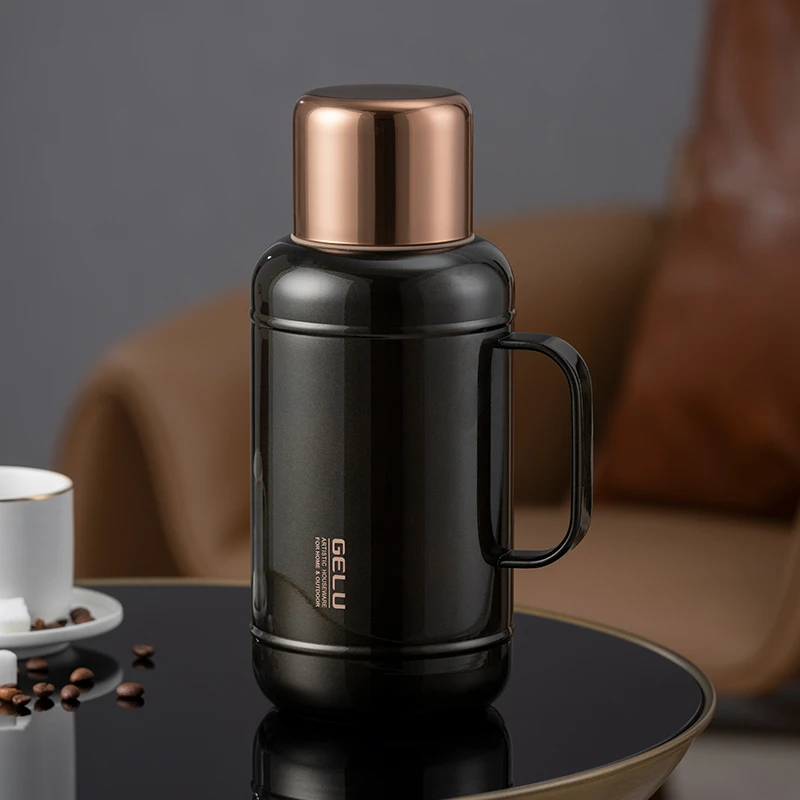 大容量保温壶316不锈钢大号保温水杯子复古小钢炮保冷焖泡茶水壶