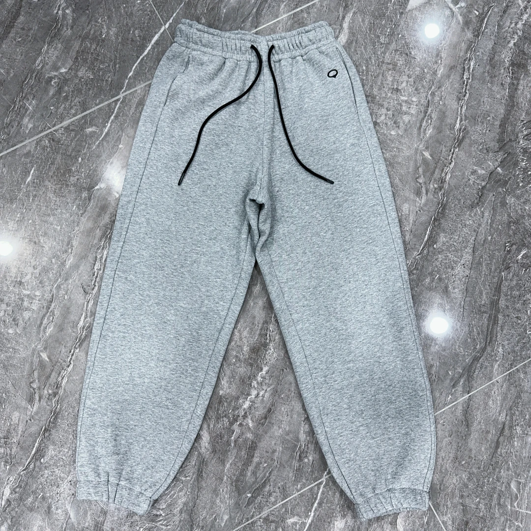 【SHAN MY】冬季新款休闲运动风显瘦百搭加绒加厚束脚休闲卫裤6256