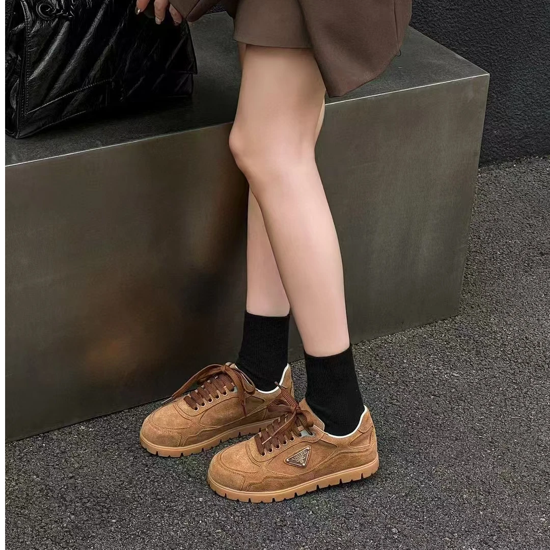 【SHAN MY】欧货秋季新款平底系带休闲百搭德训鞋57297