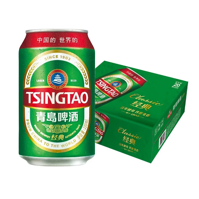 青岛啤酒经典330ml*24听