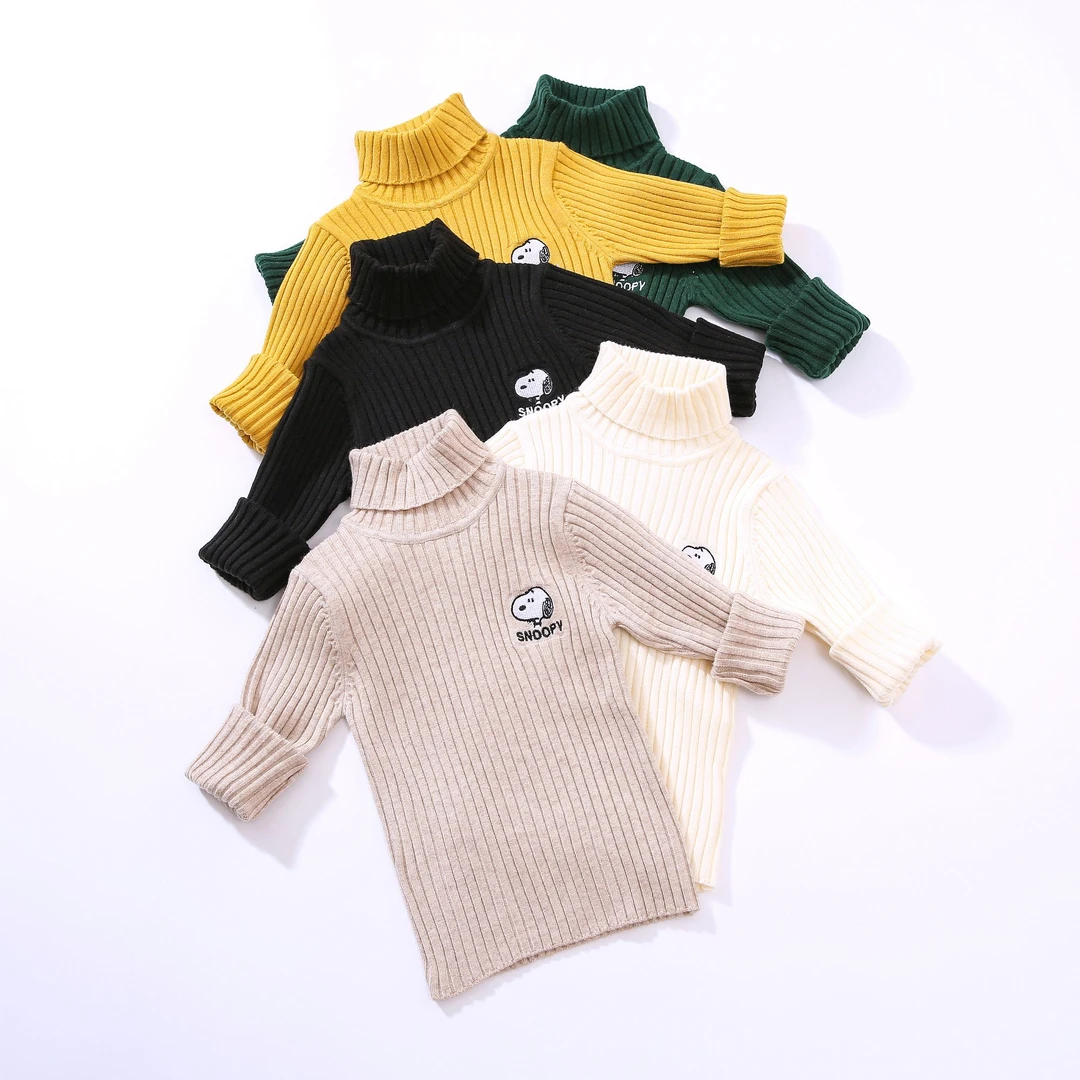 《清仓》儿童针织加厚打底宝宝圆领女童毛衣男童秋冬长袖