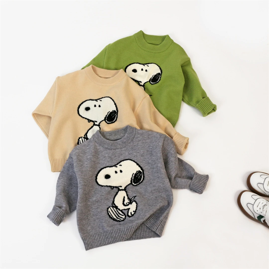 《清仓》儿童针织衫童装开衫秋季男童女童宝宝反季圆领毛衣