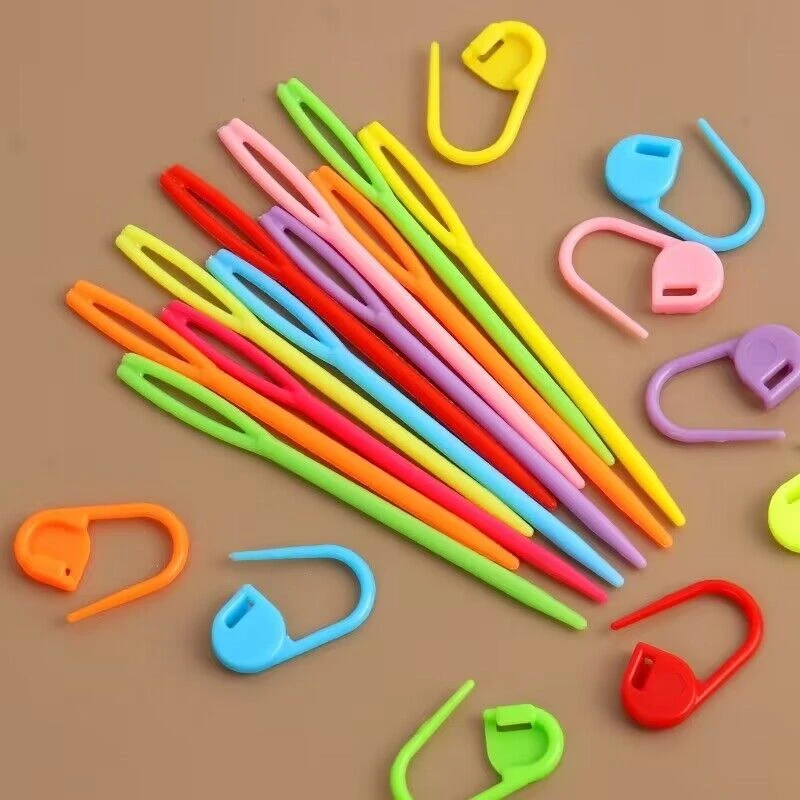 记号扣家用小别针防解别扣手缝针缝合针织毛衣帽子毛线工具配件