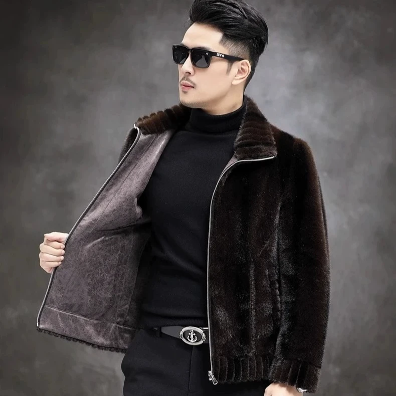 【2025新款】冬季男士双面穿专柜高端外套-073