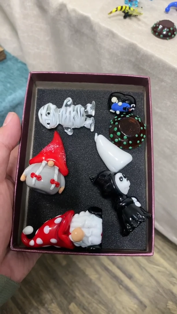 【闪购商品】琉璃手工艺品一堆