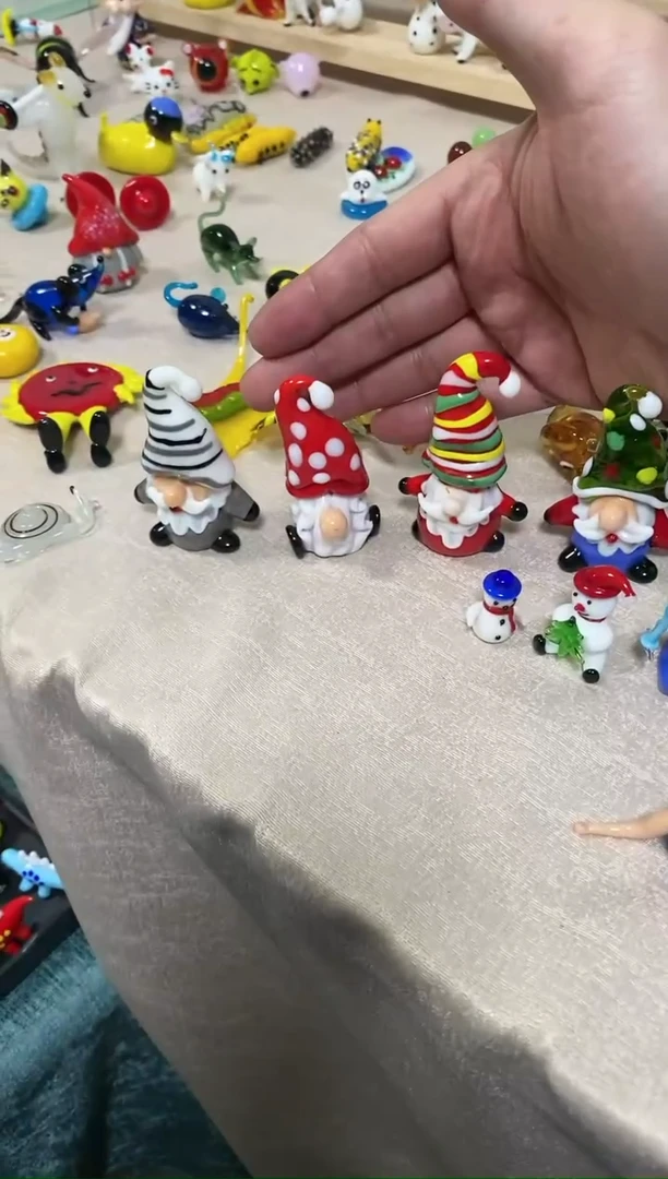 【闪购商品】琉璃手工艺品4个地精