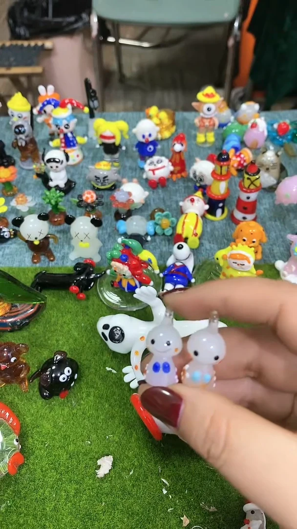 【闪购商品】琉璃手工艺品小挂件2个