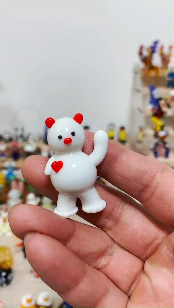 【闪购商品】琉璃手工艺品熊