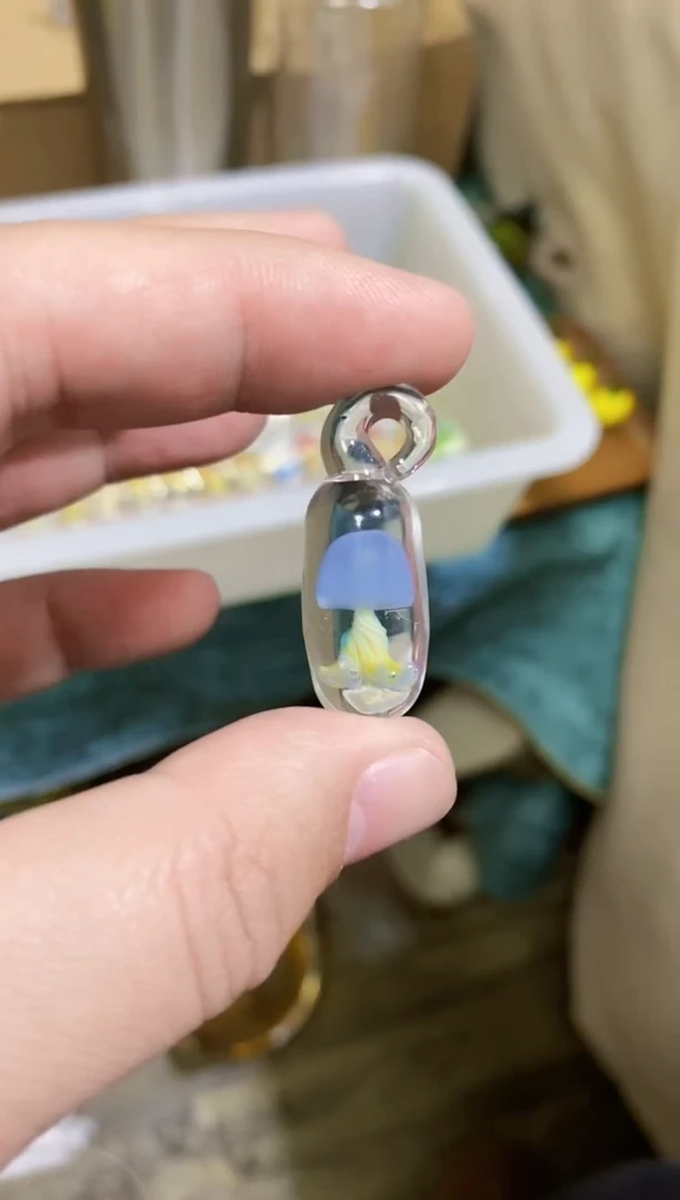 【闪购商品】琉璃手工艺品水母