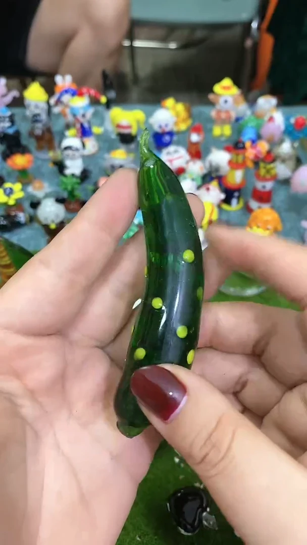 【闪购商品】琉璃手工艺品微瑕黄瓜