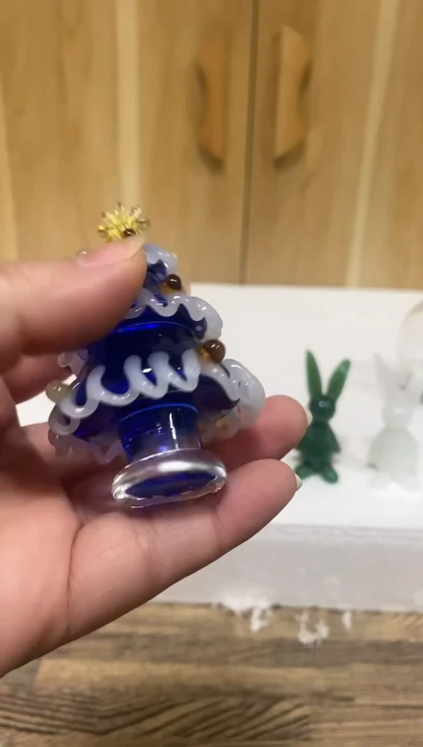 【闪购商品】琉璃手工艺品圣诞树