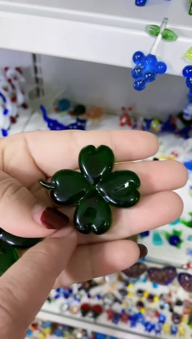 【闪购商品】琉璃手工艺品小草