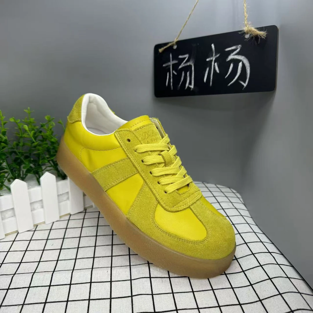厚底板鞋女新款春夏软底德训鞋爆款小白鞋百搭运动休闲鞋6808