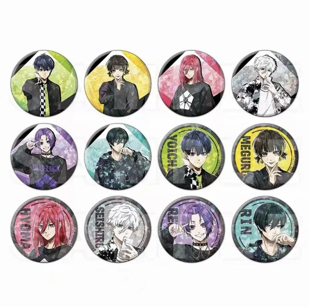 蓝锁蓝色监狱Canaria亚文化时尚闪吧唧徽章盲袋（未成年禁止下单）