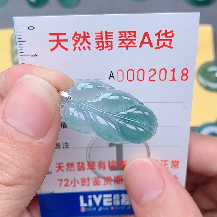 翡翠颈饰未镶嵌吊坠