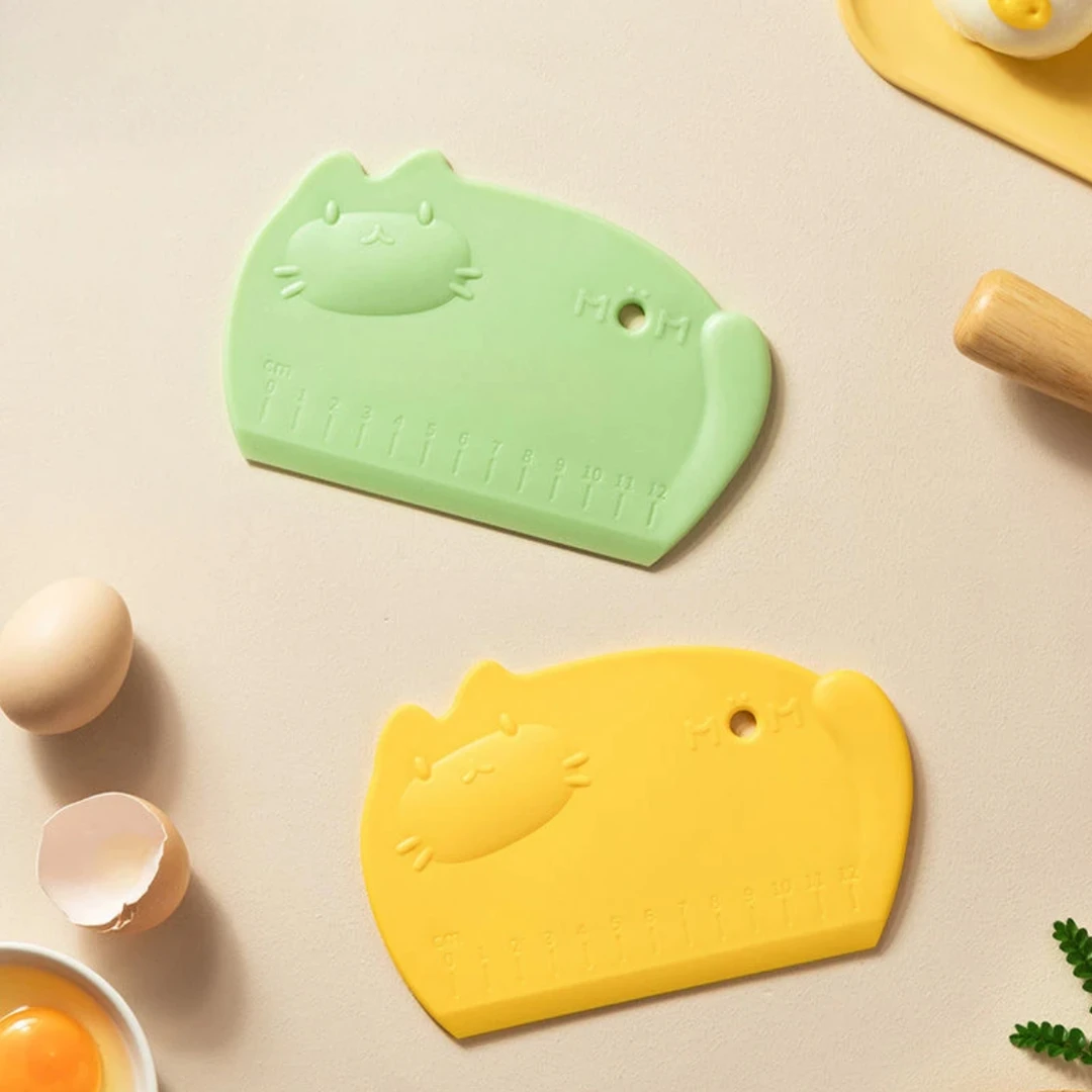 切面专用刀塑料刮板家用食品级PP刮刀烘焙工具蛋糕馒头面团切面器