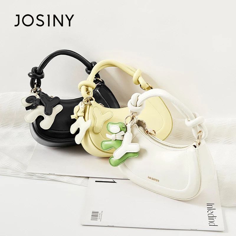 卓诗尼2024新款时尚百搭小众小包包韩版单肩肩包网红简约斜挎包女