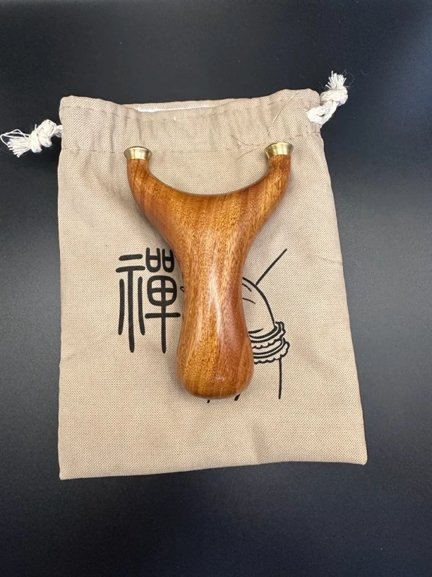 （90撑头龅牙）非洲沙漠铁大龅牙快压外宽90撑头15弓实木弹弓