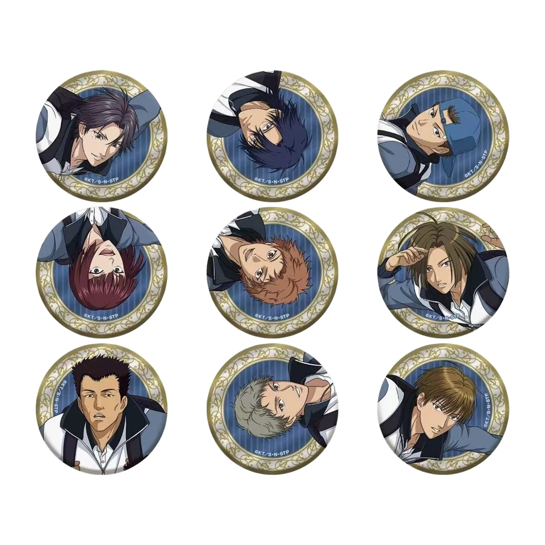 【有鱼】新网球王子 JF2024冰帝新绘跳伞吧唧 徽章