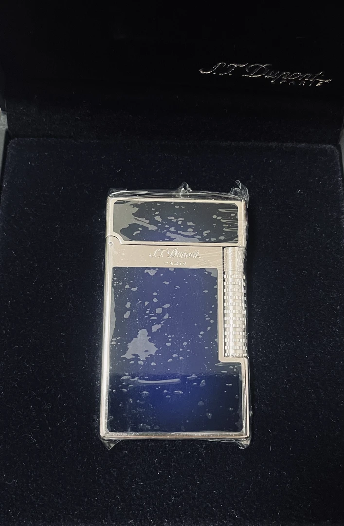 都彭格兰德中国漆面雪茄双焰打火机