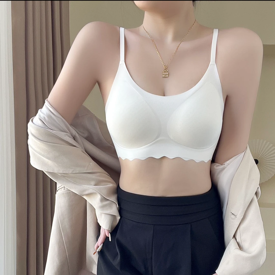 名秀 二代薄杯小胸聚拢无痕软支撑无钢圈收副乳内衣上托防下垂