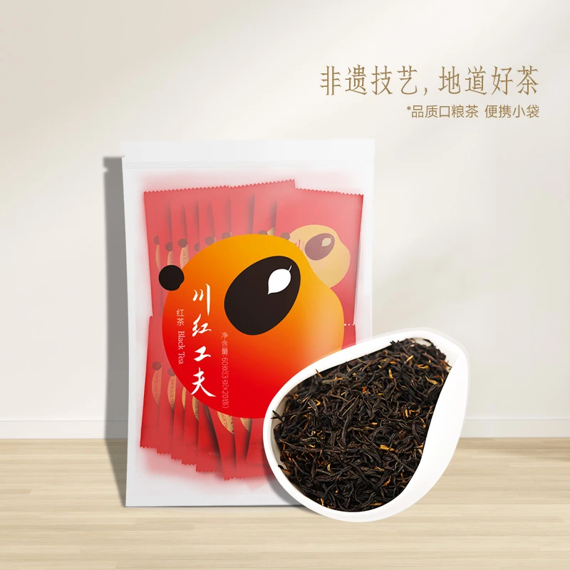 Chuan Hong/川红川红工夫红茶60克便携袋装小袋独立分装口粮红茶