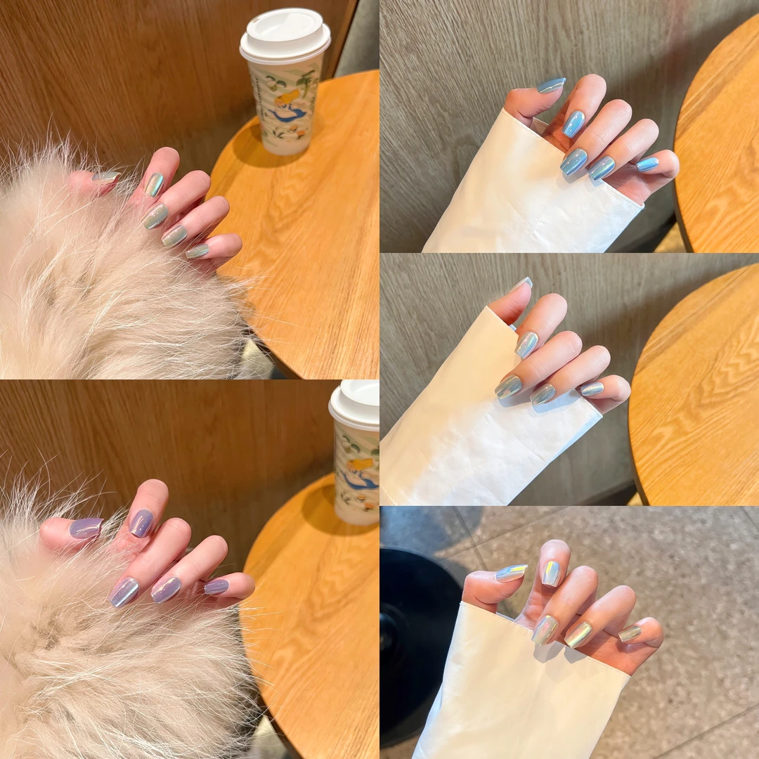 【星空】渐变猫眼电镀夏日款天蝎座设计穿戴甲