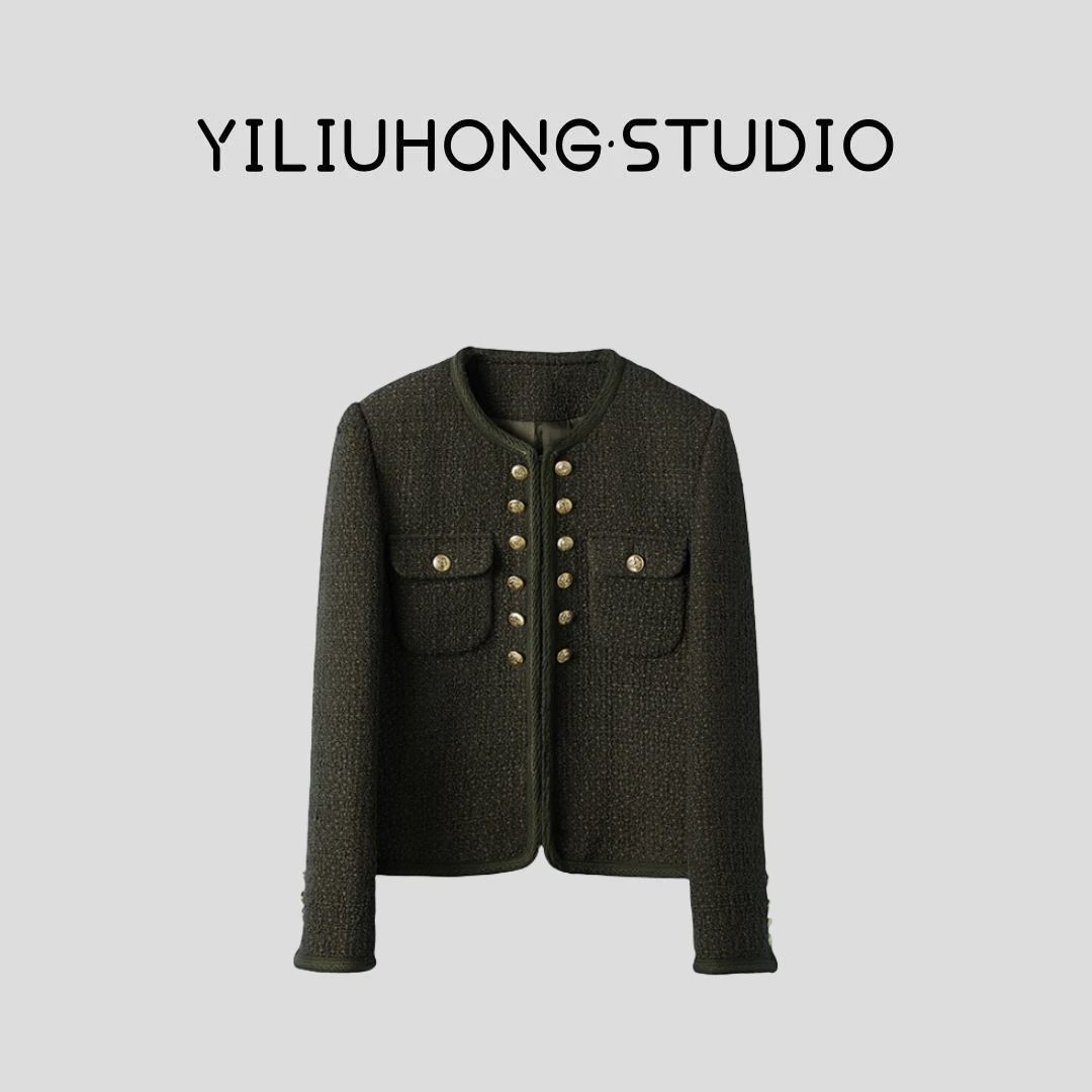 【气质指南】G119#2023新款女式小香风气质百搭简约休闲外套