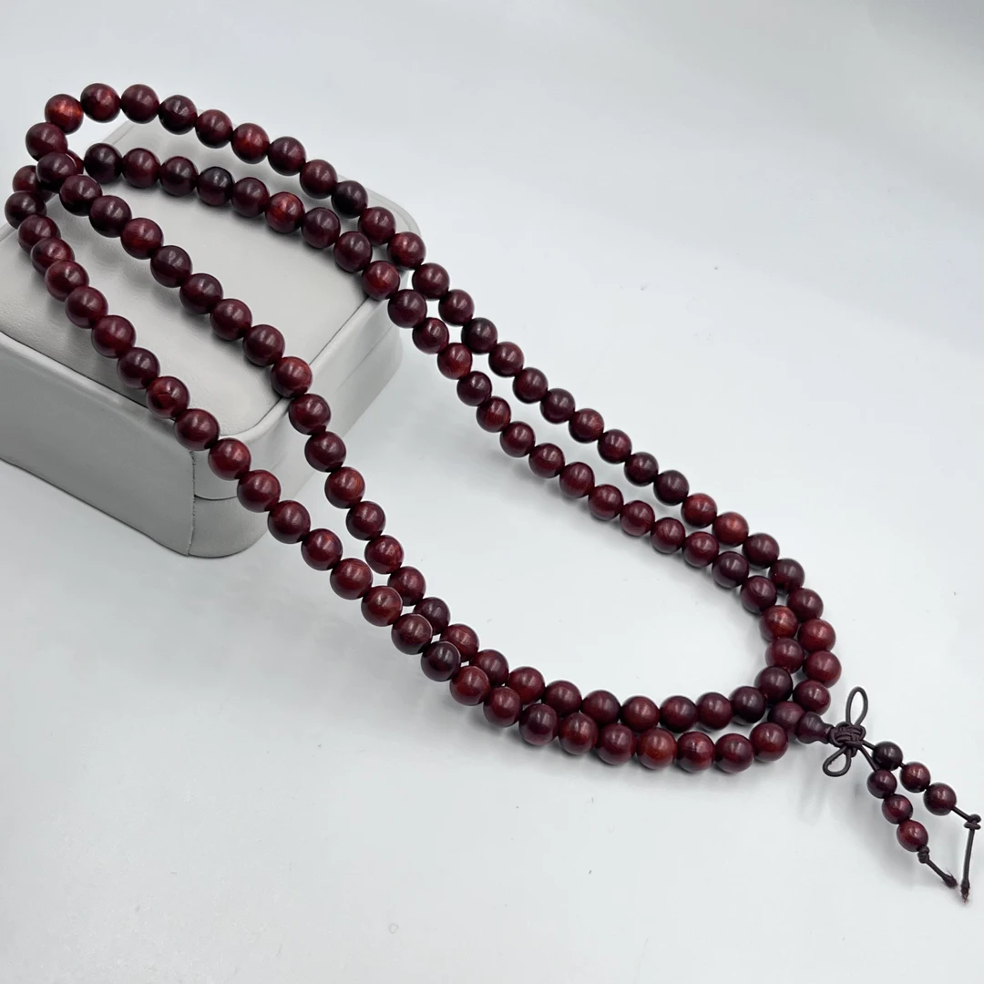 V41叶紫檀珠串 8mm