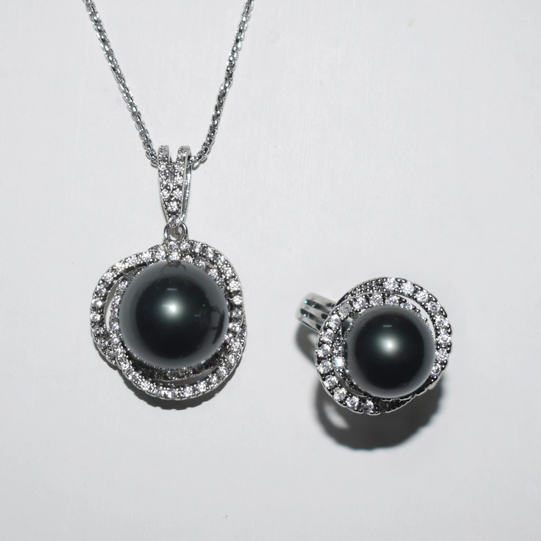 【董小姐】贝珠正圆无暇项链高端大气锁骨链高级感小众轻奢毛衣链