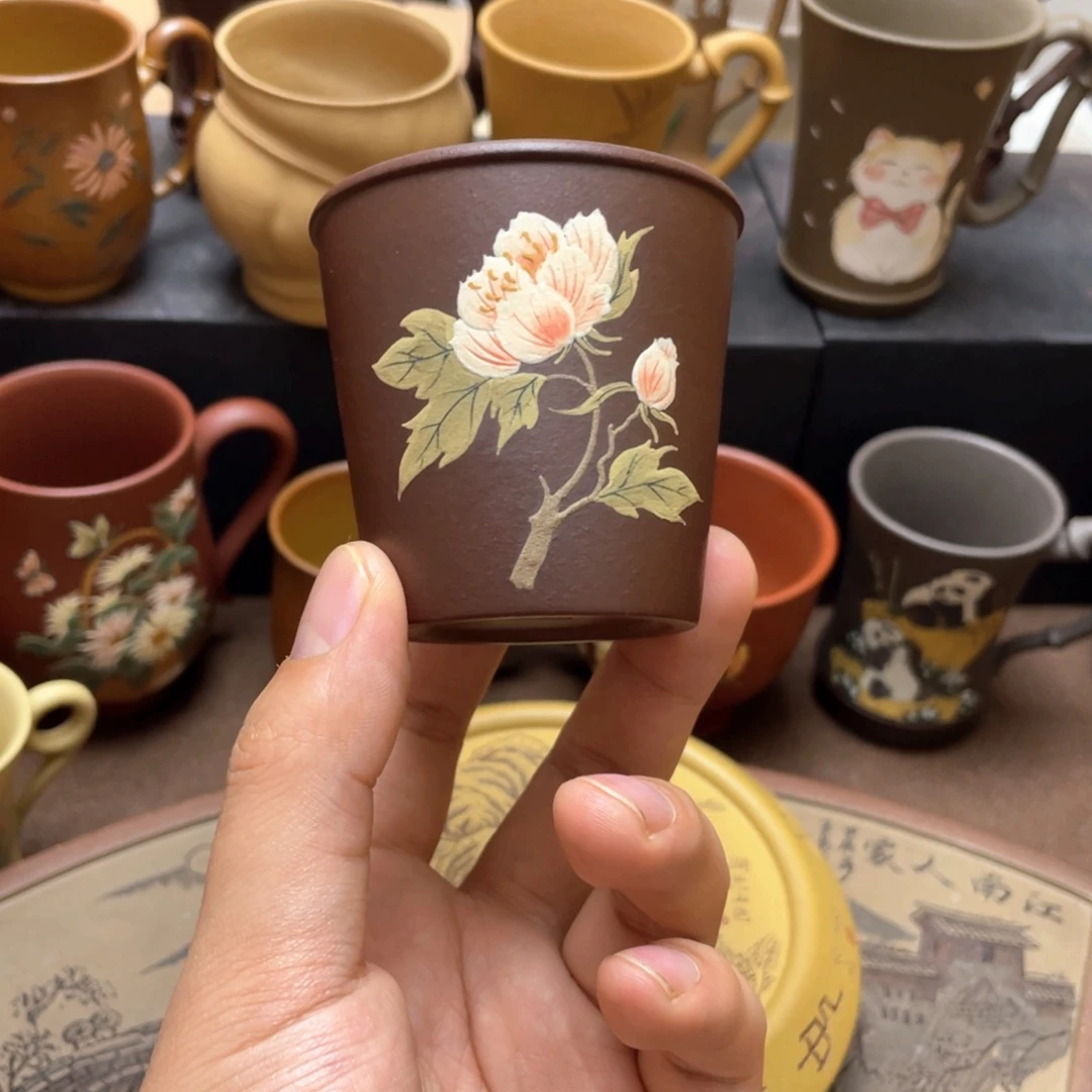 紫砂茶杯紫砂主人杯