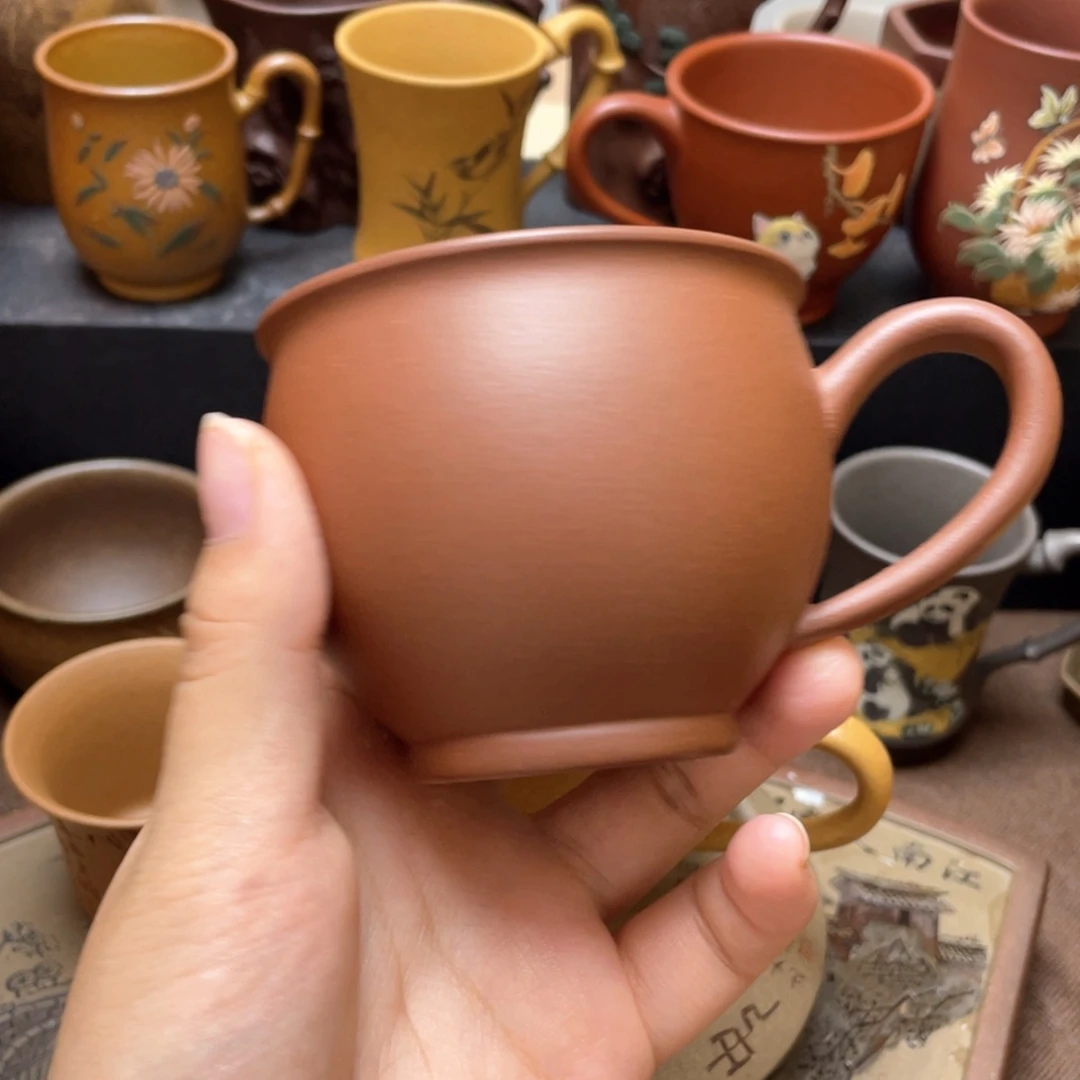 紫砂茶杯紫砂主人杯