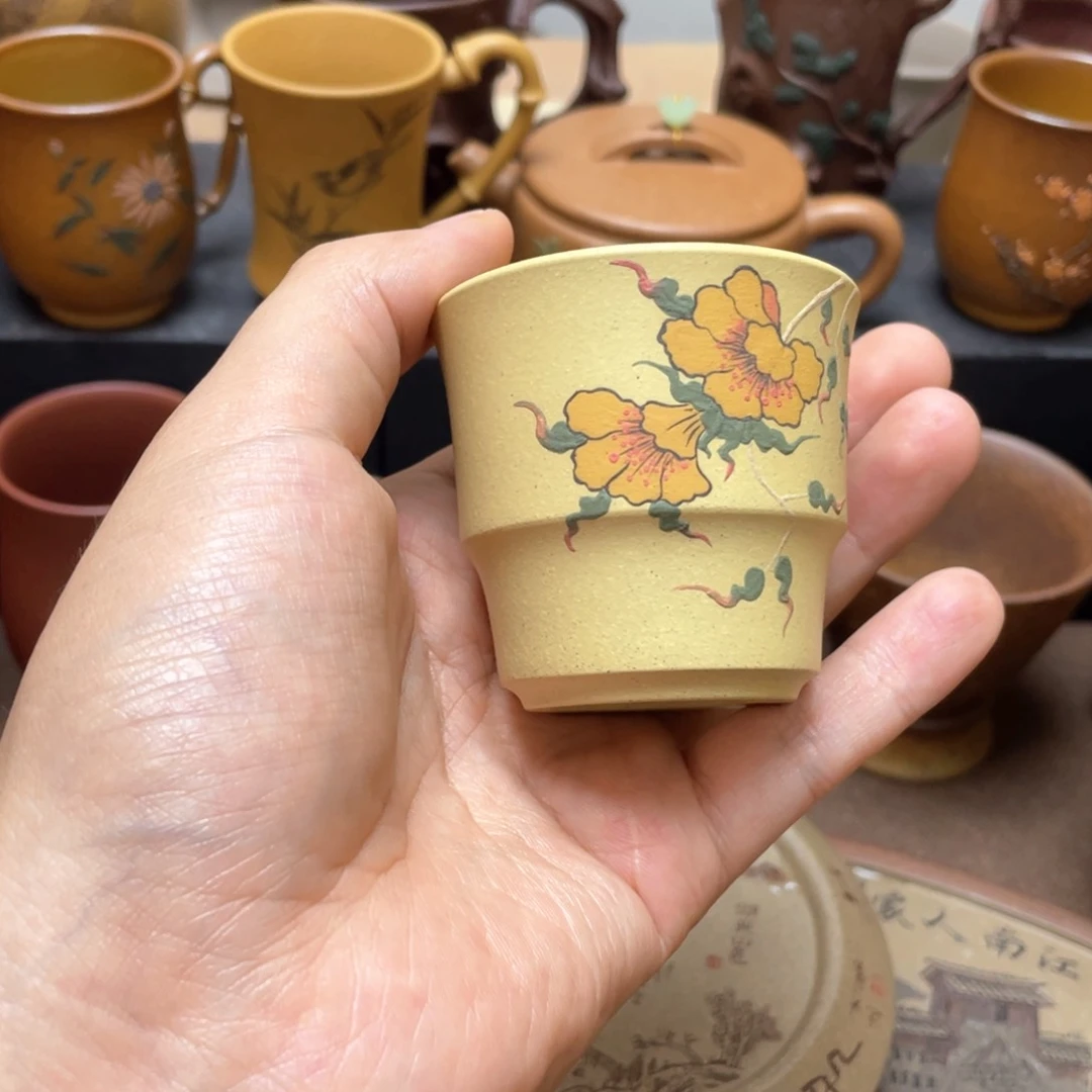 紫砂茶杯紫砂主人杯