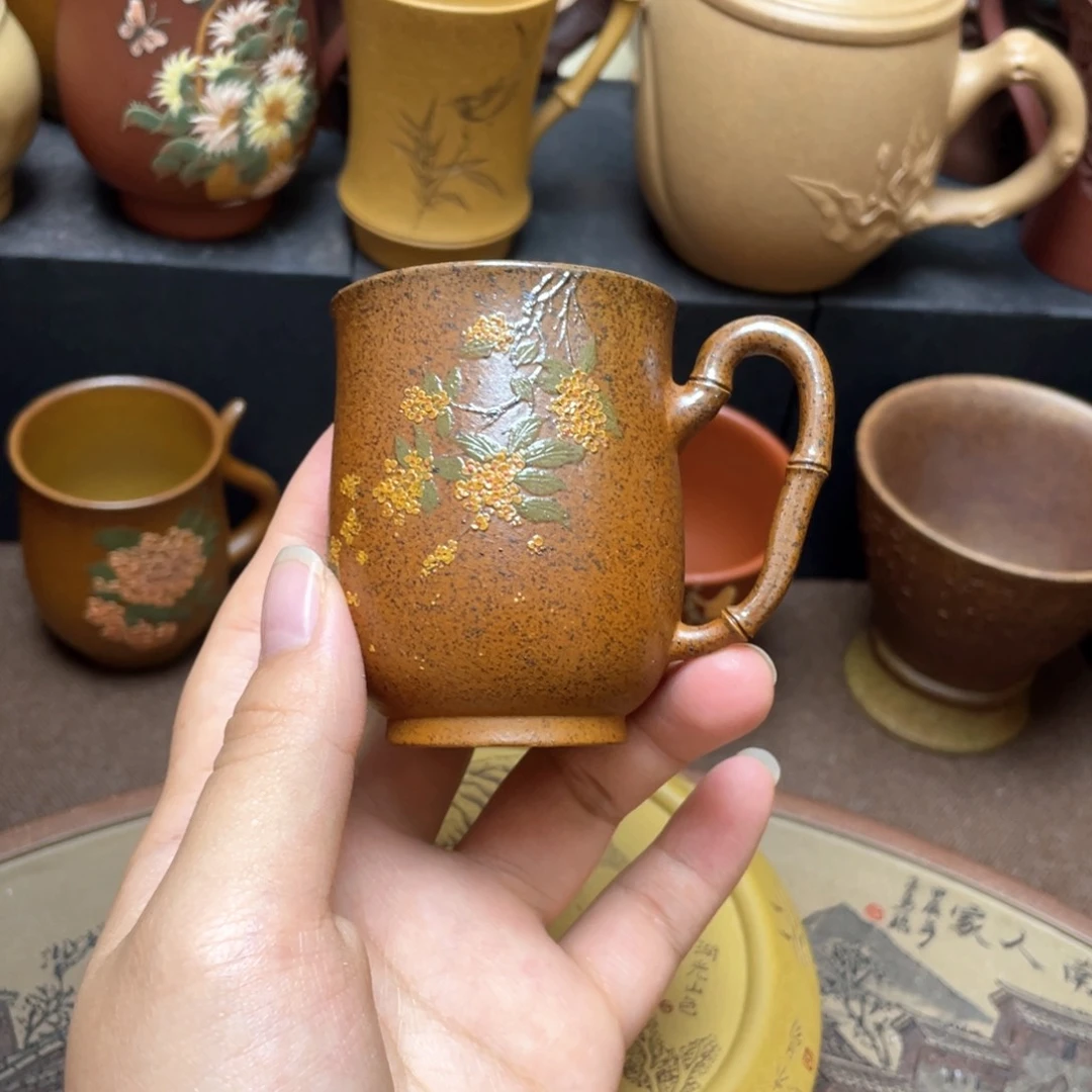 紫砂茶杯紫砂主人杯