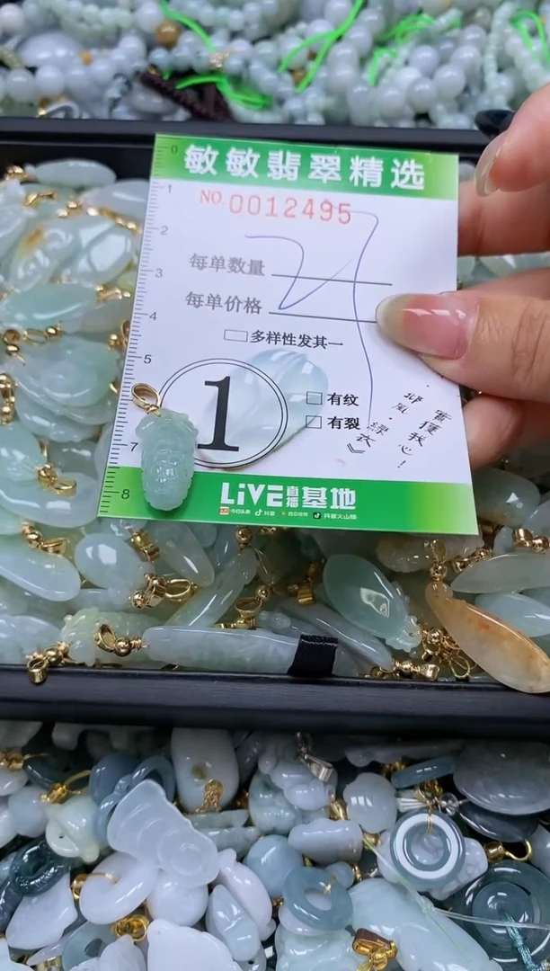【闪购商品】翡翠颈饰未镶嵌闪购商品0012495