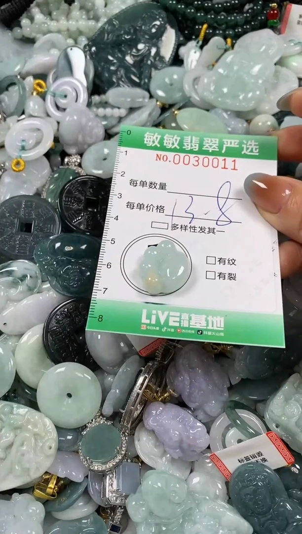 【闪购商品】翡翠颈饰未镶嵌闪购0030011