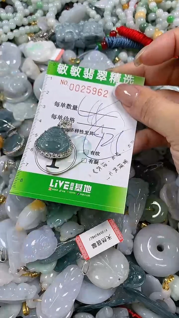 【闪购商品】翡翠颈饰未镶嵌闪购商品0025962