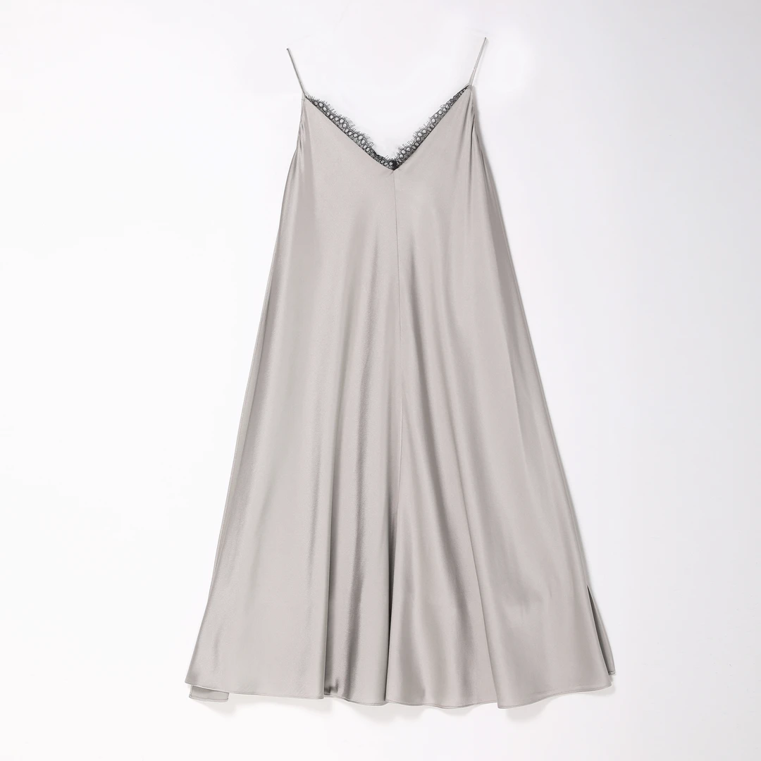 《极简新中式》93.5%桑蚕丝6.5%氨纶半身裙气质时尚轻奢女士裙简约