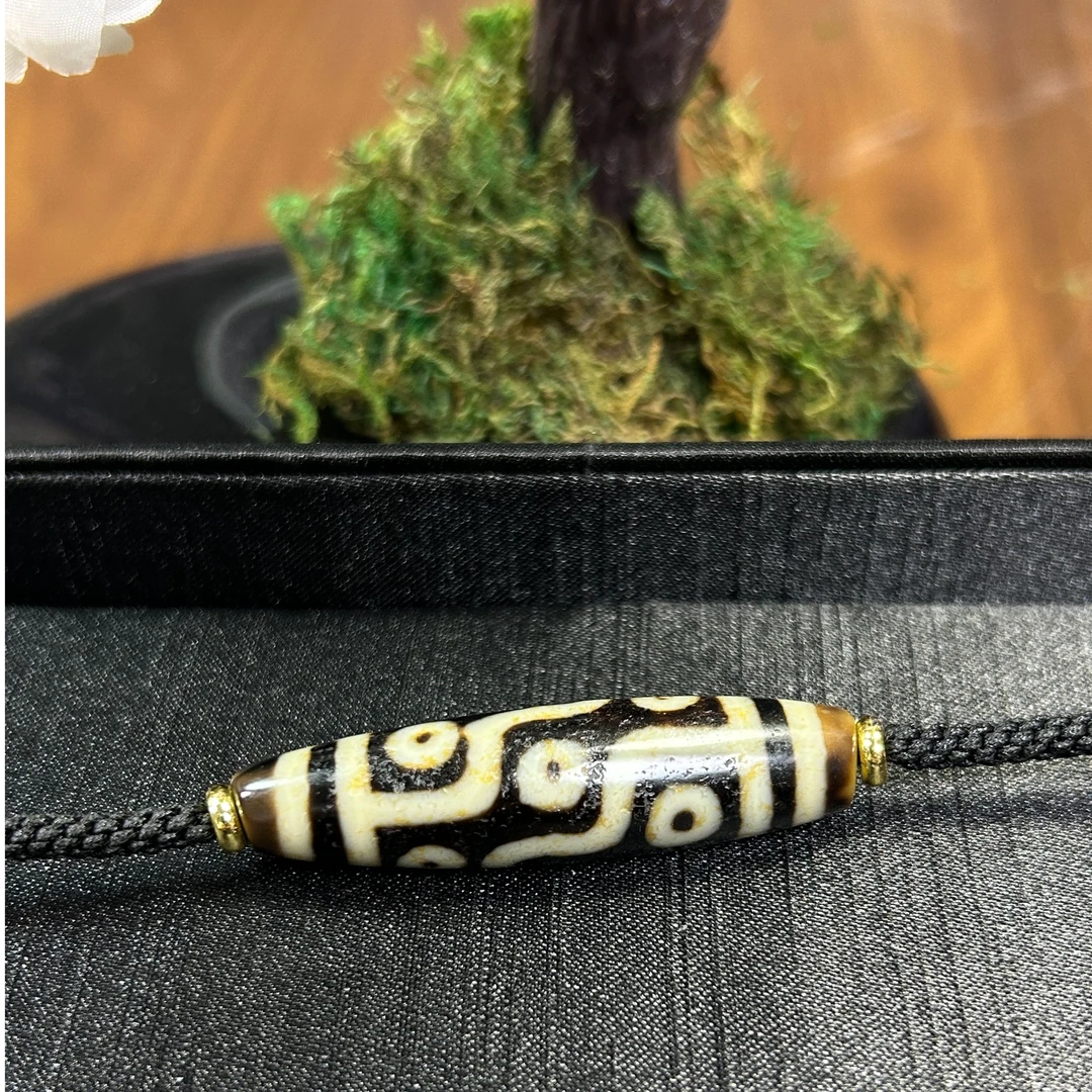 『八月珠宝』老冯超顶折线九眼 巴西老油料玛瑙