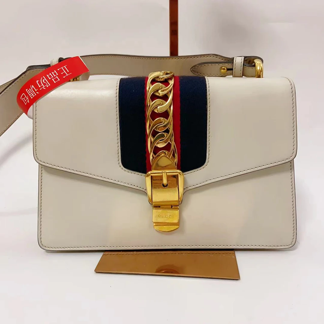 95新 GUCCI/古驰 古驰 百搭款时尚白色塞尔维亚-