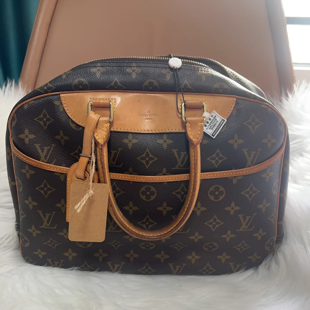 95新 LouisVuitton/路易威登 路易威登 百搭款老花保龄球单肩包