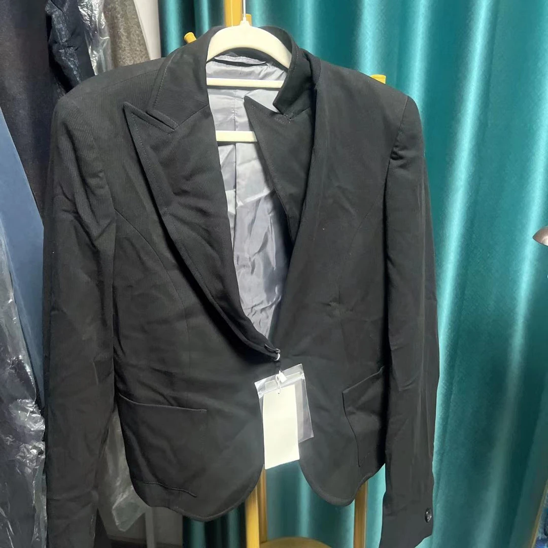 99新 Calvin Klein/凯文克莱 ck 百搭款黑色西装1387号-